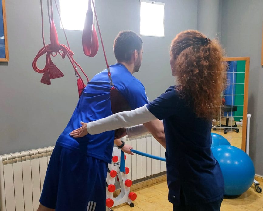 ejercicio terapeutico en llanera
